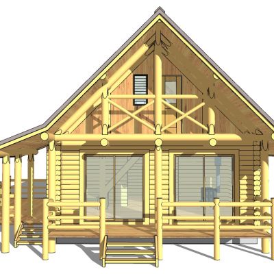 山村民宿度假小木屋