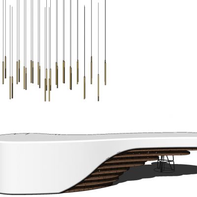 接待吧台前台桌