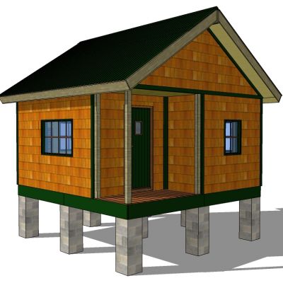 山村民宿度假小木屋