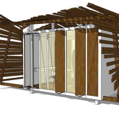 山村民宿度假小木屋