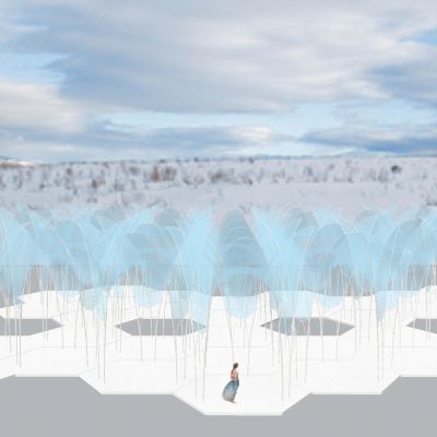 后现代异形膜结构