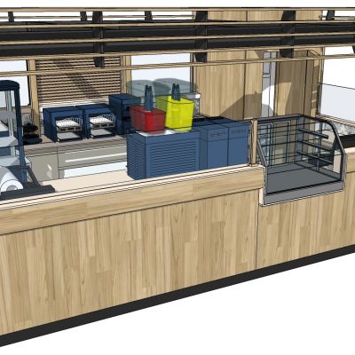 售卖亭流动摊位售卖车