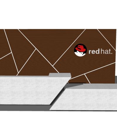 现代办公室前台接待台服务台