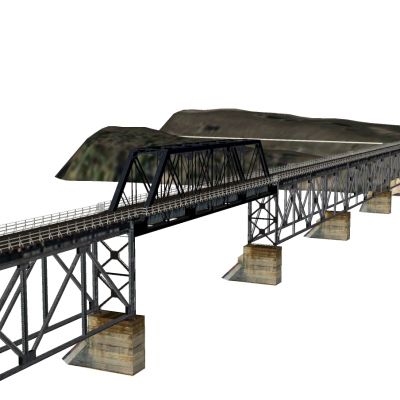 轨道列车铁路大桥