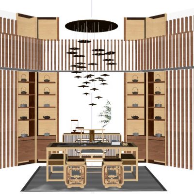 日式中式泰式新中式茶室