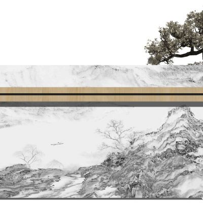 接待吧台前台桌