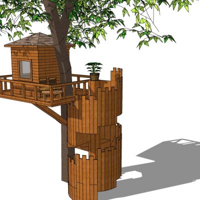 树屋小木屋