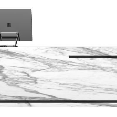 接待吧台前台桌