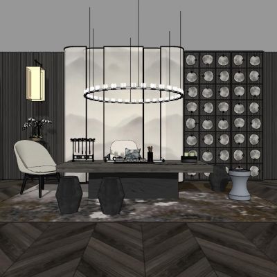 新中式泰式中式日式茶室