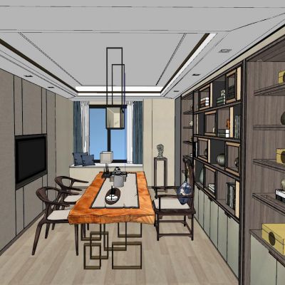 新中式泰式中式茶室