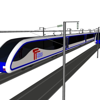 轨道列车高铁干线S高铁U