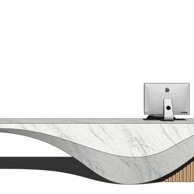 接待吧台前台桌