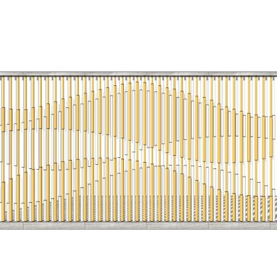 新中式抽象假山