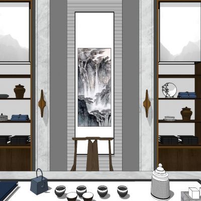 新中式泰式日式中式茶室