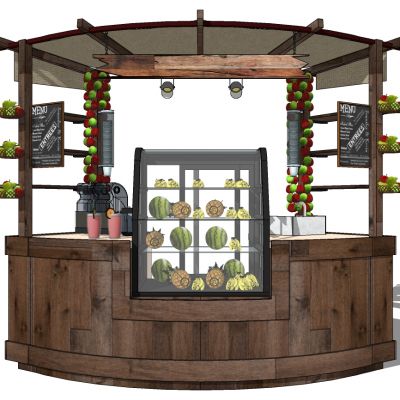 商场商业售卖亭流动摊位售卖车甜品冷饮店摊位