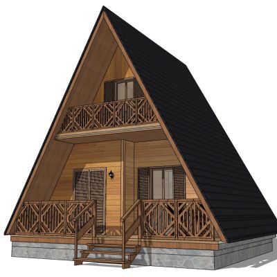 山村民宿度假小木屋