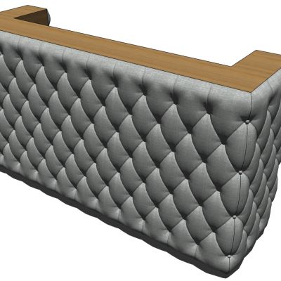 接待吧台前台桌