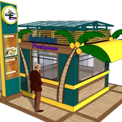 售卖亭流动摊位售卖车