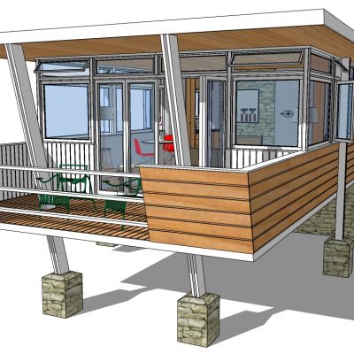 山村民宿度假小木屋