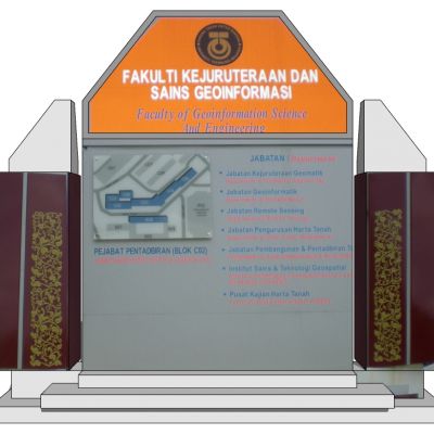 商场商业道路指示牌标