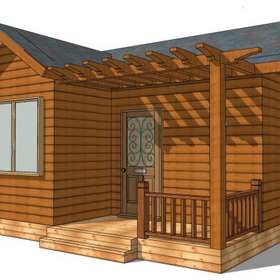 山村民宿度假小木屋