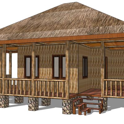 山村民宿度假小木屋