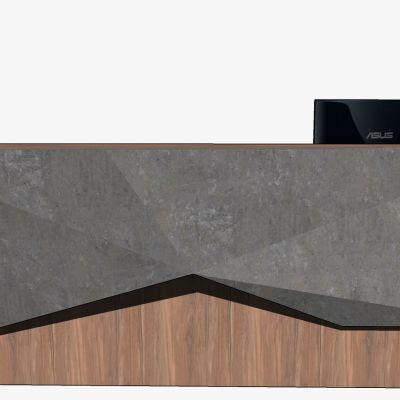 现代接待台服务台前台接待