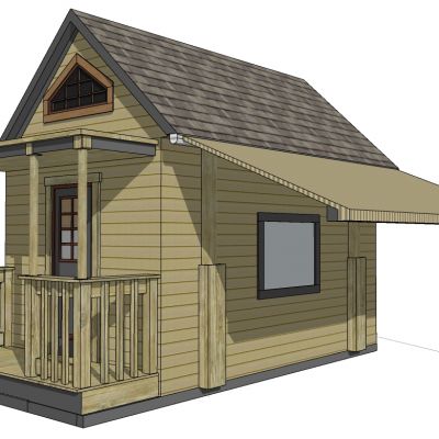 山村民宿度假小木屋