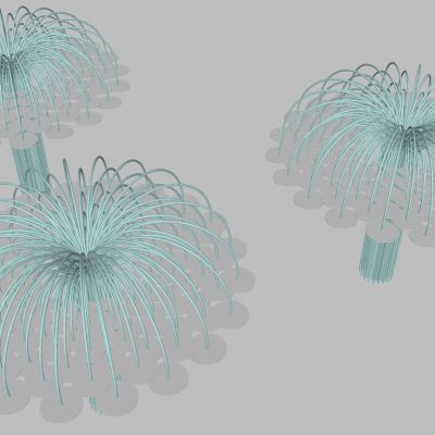 后现代异形膜结构