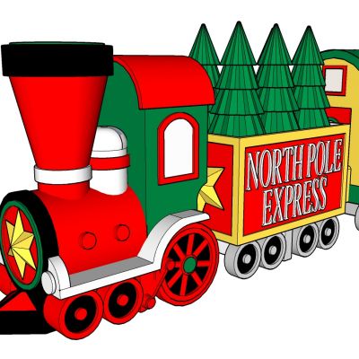 儿童游乐设施小火车车头