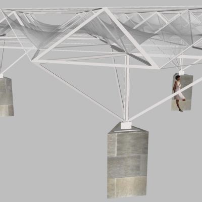 后现代异形膜结构