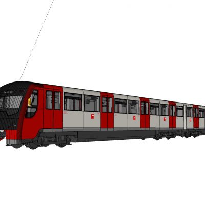 火车地铁城市铁路