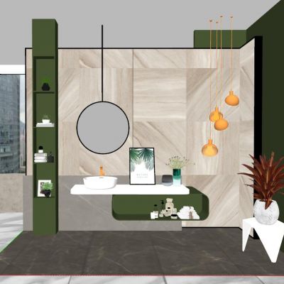 北欧现代简约卫生间