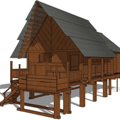 山村民宿度假小木屋