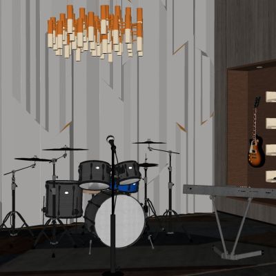 娱乐休闲音乐室