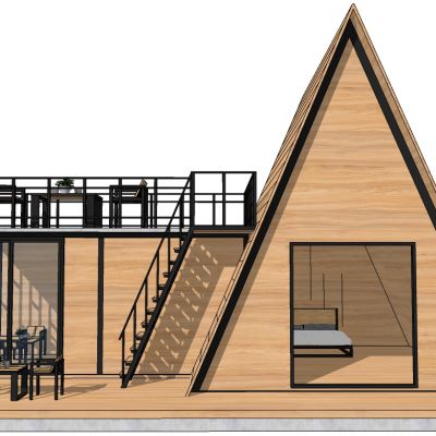 山村民宿度假小木屋