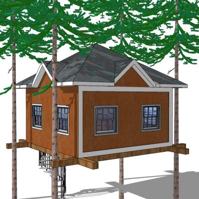 树屋小木屋