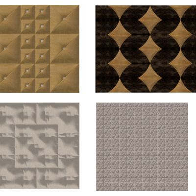 现代硬包软包墙面造型合集