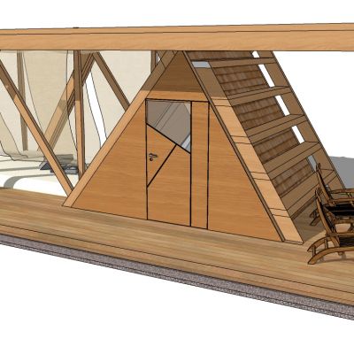 山村民宿度假小木屋