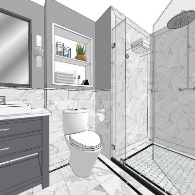 北欧现代简约卫生间