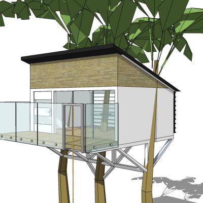 树屋小木屋