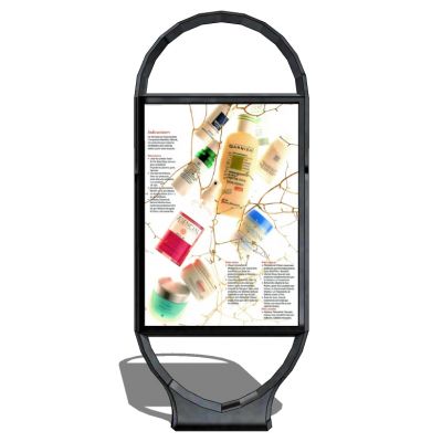 商场商业道路指示牌标