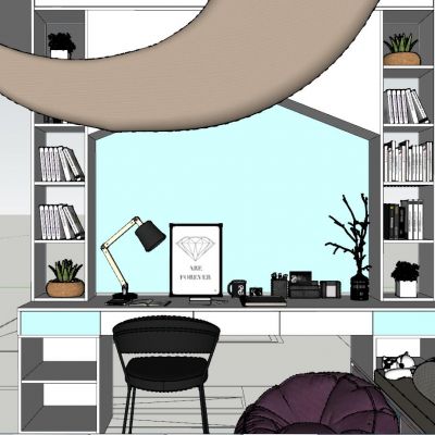 现代北欧儿童房