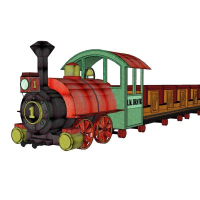 儿童游乐小火车