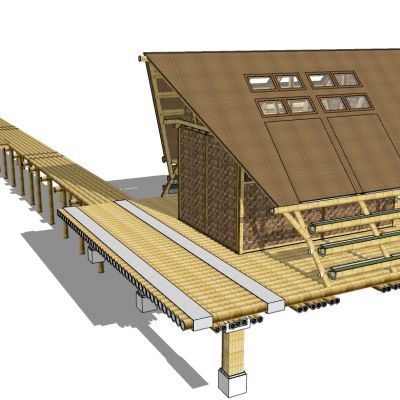 山村民宿度假小木屋