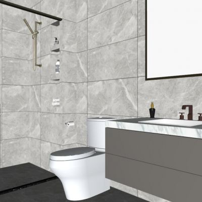 现代简约卫生间