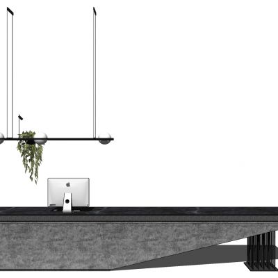 接待吧台前台桌