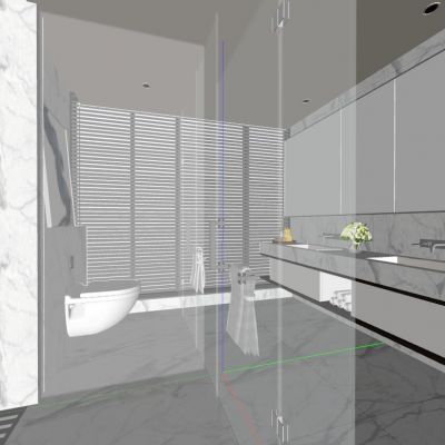 现代简约卫生间