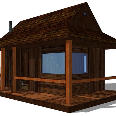 山村民宿度假小木屋