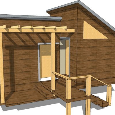 山村民宿度假小木屋